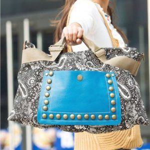 Paisley Print Handbag